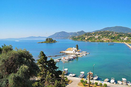 Kanoni, Corfu